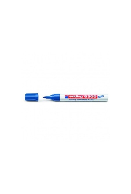 Marker for grease surfaces 1,5-3 mm (blue) Edding Industry Permanent 8300 (E-8300/03) | Valeon